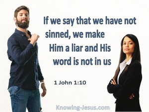 1 John 1:10
